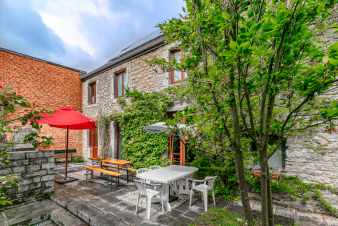 Pretty holiday house in Doische for nine people in the Ardennes