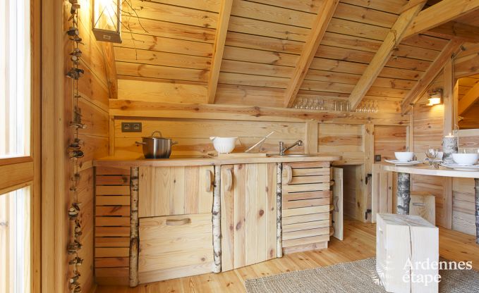 Chalet in Lierneux for 4/5 persons in the Ardennes