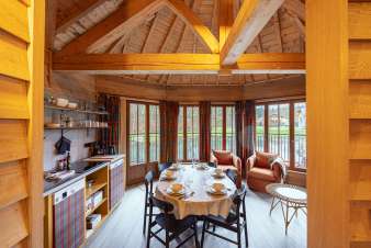 Unusual holiday home for 5 people in Vencimont, Ardennes: unique stay on stilts