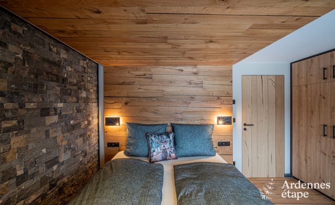 Luxury apartment in Amel: romantic stay for 4 people with sauna and jacuzzi in the Ardennes