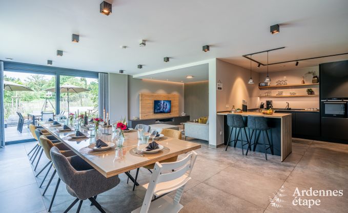 Beautiful holiday home with outdoor jacuzzi and sauna in Amel, High Fens