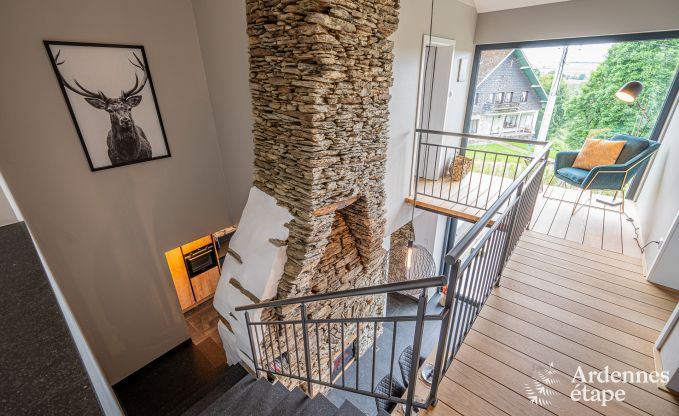 Beautiful holiday home with outdoor jacuzzi and sauna in Amel, High Fens