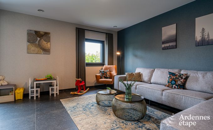 Beautiful holiday home with outdoor jacuzzi and sauna in Amel, High Fens