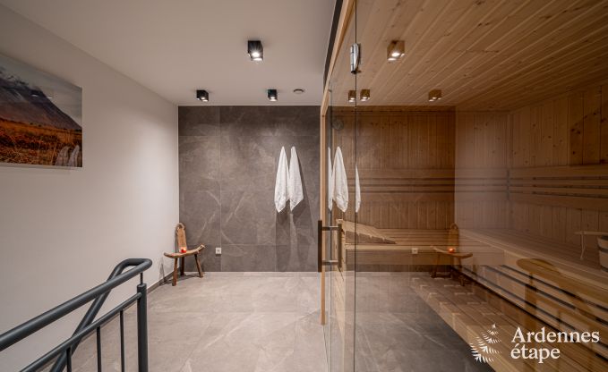 Beautiful holiday home with outdoor jacuzzi and sauna in Amel, High Fens