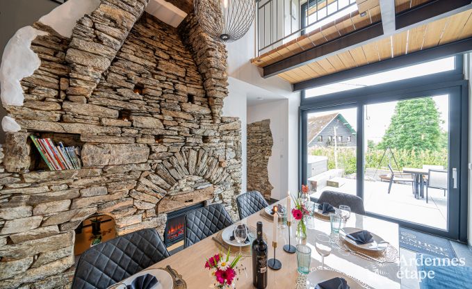 Beautiful holiday home with outdoor jacuzzi and sauna in Amel, High Fens