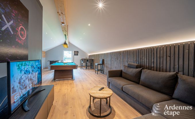 Beautiful holiday home with outdoor jacuzzi and sauna in Amel, High Fens