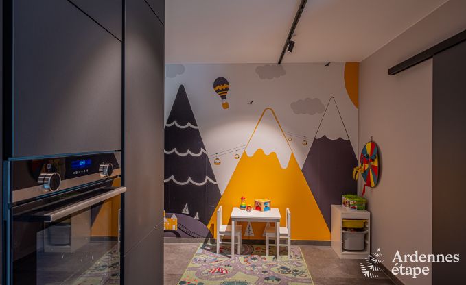 Beautiful holiday home with outdoor jacuzzi and sauna in Amel, High Fens