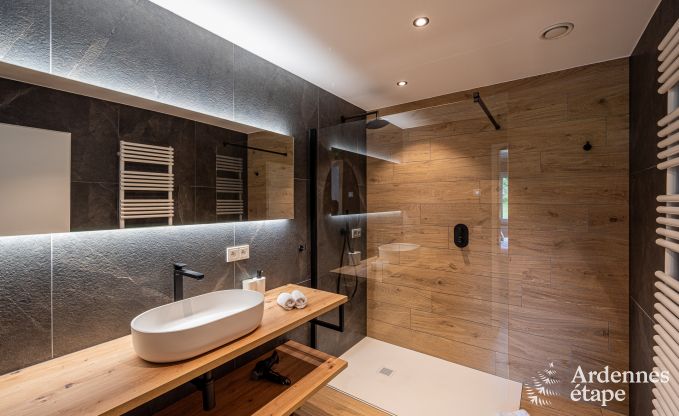 Beautiful holiday home with outdoor jacuzzi and sauna in Amel, High Fens