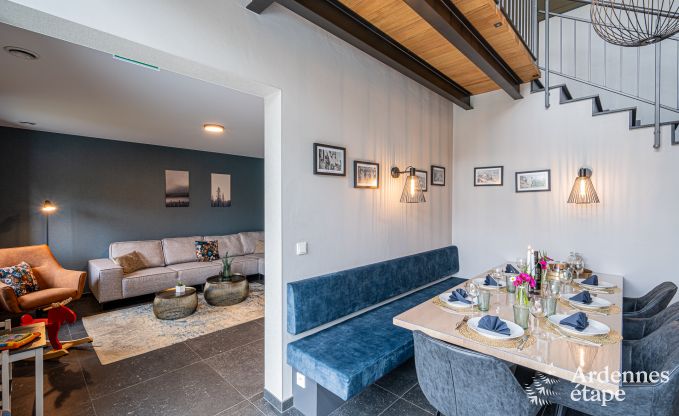 Beautiful holiday home with outdoor jacuzzi and sauna in Amel, High Fens