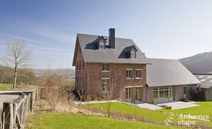 Holiday cottage in Anhe for 12 persons in the Ardennes