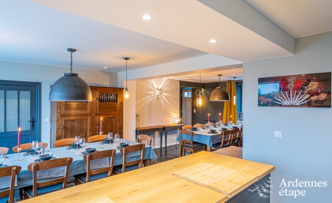 Holiday cottage in Anhe for 15 persons in the Ardennes