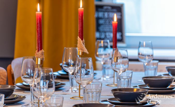 Holiday cottage in Anhe for 15 persons in the Ardennes