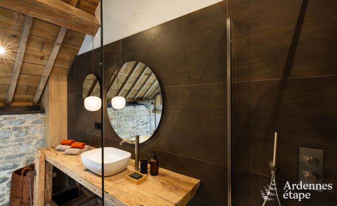 Authentic holiday home for 6 people in Anhe with private sauna, covered terrace and luxury interior