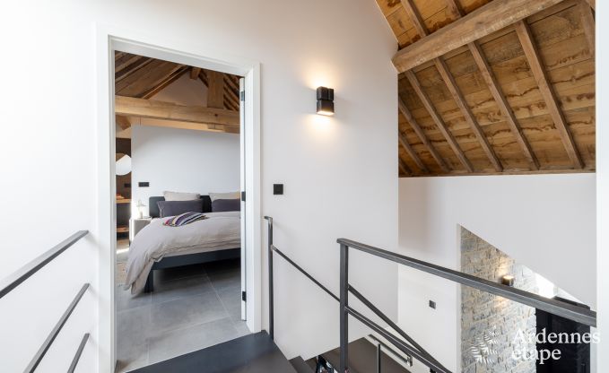 Authentic holiday home for 6 people in Anhe with private sauna, covered terrace and luxury interior