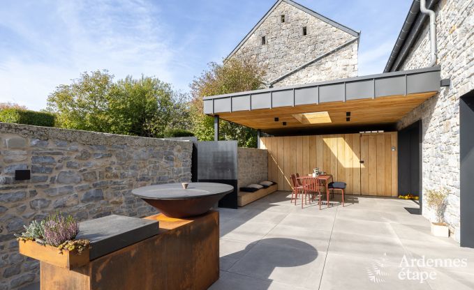 Authentic holiday home for 6 people in Anhe with private sauna, covered terrace and luxury interior