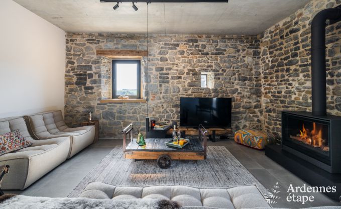 Authentic holiday home for 6 people in Anhe with private sauna, covered terrace and luxury interior