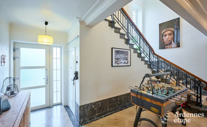 Luxury villa with swimming pool and tennis court for 14 people in Anhe, located in the Moligne valley