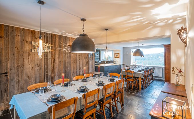 Holiday cottage in Anhe for 15 persons in the Ardennes