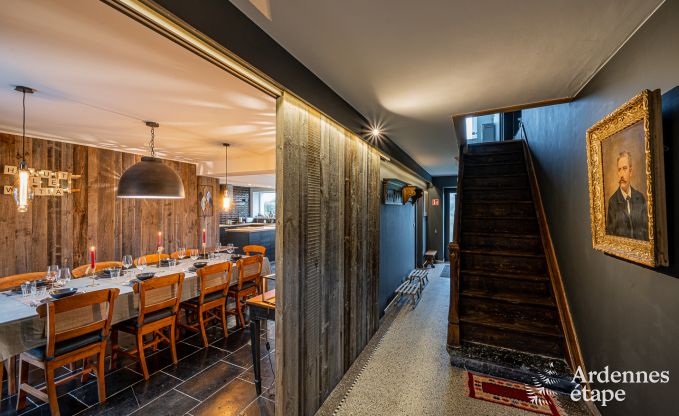 Holiday cottage in Anhe for 15 persons in the Ardennes