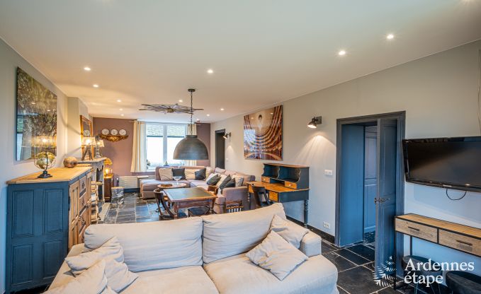 Holiday cottage in Anhe for 15 persons in the Ardennes