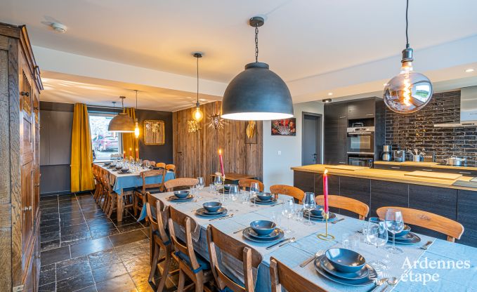 Holiday cottage in Anhe for 15 persons in the Ardennes