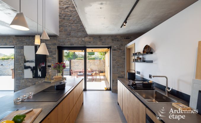 Authentic holiday home for 6 people in Anhe with private sauna, covered terrace and luxury interior