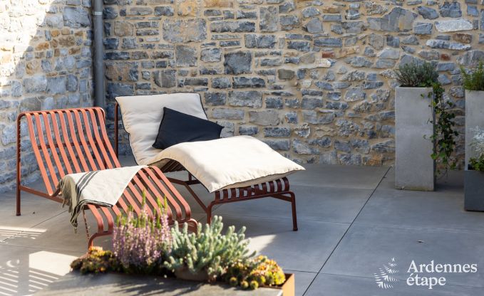 Authentic holiday home for 6 people in Anhe with private sauna, covered terrace and luxury interior