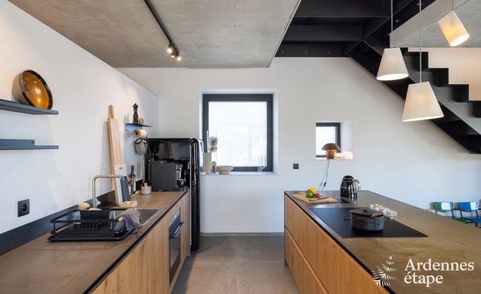 Authentic holiday home for 6 people in Anhe with private sauna, covered terrace and luxury interior