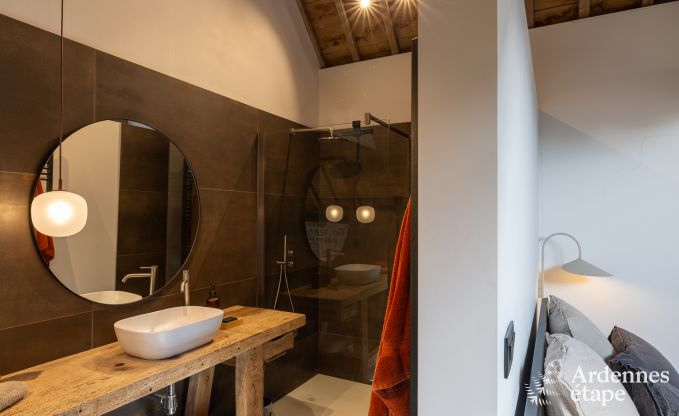 Authentic holiday home for 6 people in Anhe with private sauna, covered terrace and luxury interior