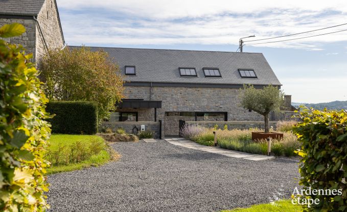 Authentic holiday home for 6 people in Anhe with private sauna, covered terrace and luxury interior