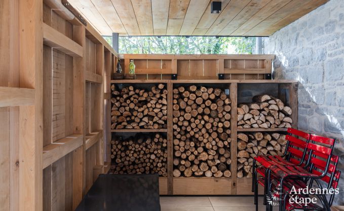 Authentic holiday home for 6 people in Anhe with private sauna, covered terrace and luxury interior