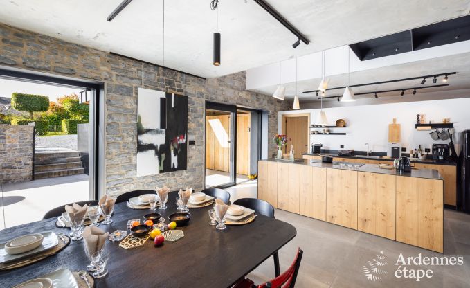 Authentic holiday home for 6 people in Anhe with private sauna, covered terrace and luxury interior