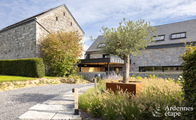 Authentic holiday home for 6 people in Anhe with private sauna, covered terrace and luxury interior