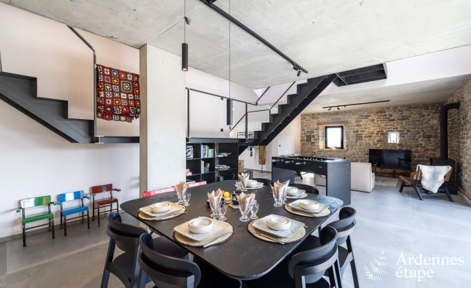 Authentic holiday home for 6 people in Anhe with private sauna, covered terrace and luxury interior