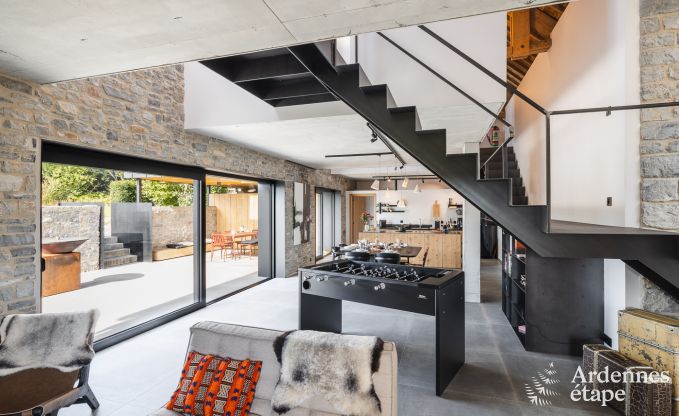 Authentic holiday home for 6 people in Anhe with private sauna, covered terrace and luxury interior