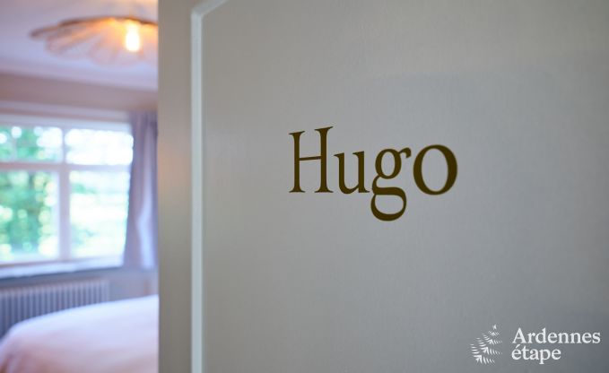 Luxury villa with swimming pool and tennis court for 14 people in Anhe, located in the Moligne valley