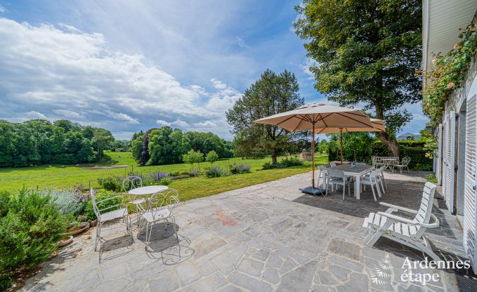 Spacious villa in Assesse, 9 people with 5 bedrooms and your own park