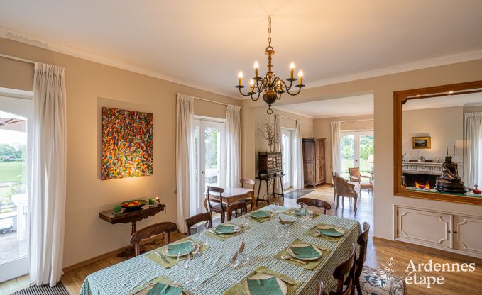 Spacious villa in Assesse, 9 people with 5 bedrooms and your own park