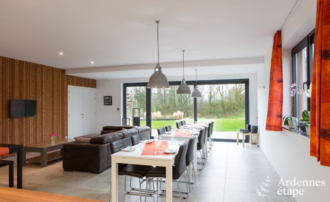 Holiday cottage in Aubel for 45 persons in the Ardennes