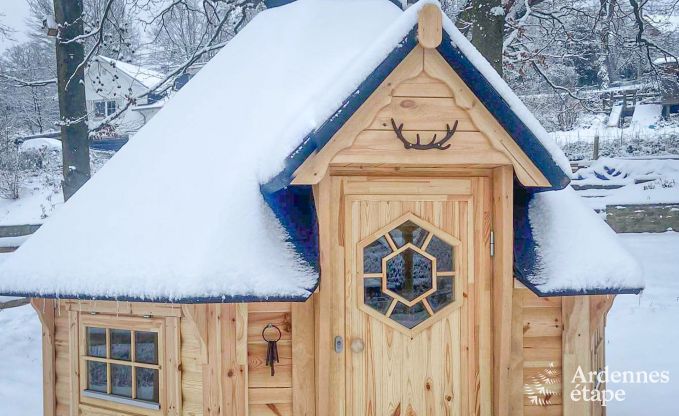 Cozy wooden family chalet in Aywaille, Ardennes