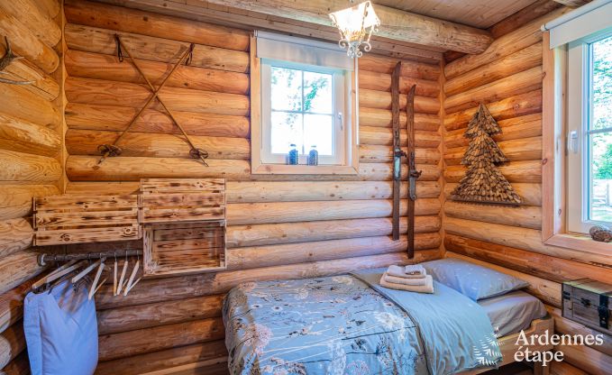 Cozy wooden family chalet in Aywaille, Ardennes