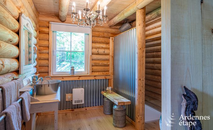Cozy wooden family chalet in Aywaille, Ardennes