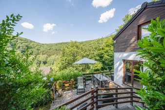 Chalet for 5 people in Aywaille with 2 bedrooms, bathroom, private terrace and garden, ideal for nature and tranquility