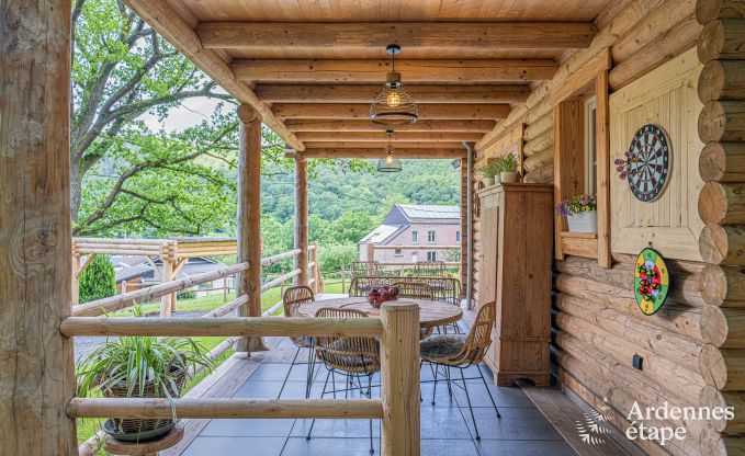 Cozy wooden family chalet in Aywaille, Ardennes