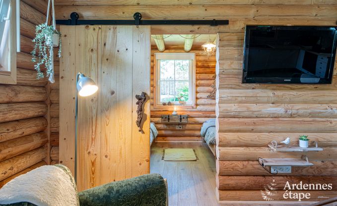 Cozy wooden family chalet in Aywaille, Ardennes