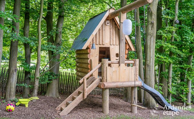 Cozy wooden family chalet in Aywaille, Ardennes