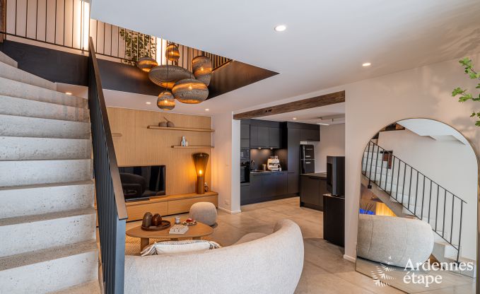 Luxurious holiday home in Baillonville for 6 people with wellness and heated swimming pool