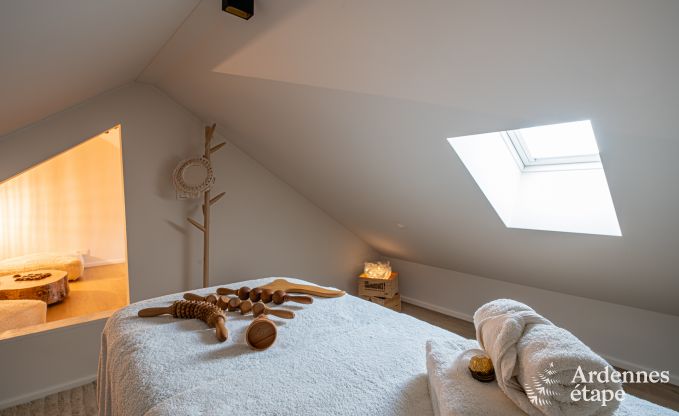 Luxurious holiday home in Baillonville for 6 people with wellness and heated swimming pool