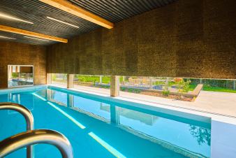 Luxury villa for 9 people in Baillonville with 4 bedrooms, swimming pool, jacuzzi and private garden