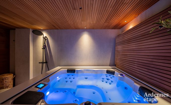Luxurious holiday home in Baillonville for 6 people with wellness and heated swimming pool